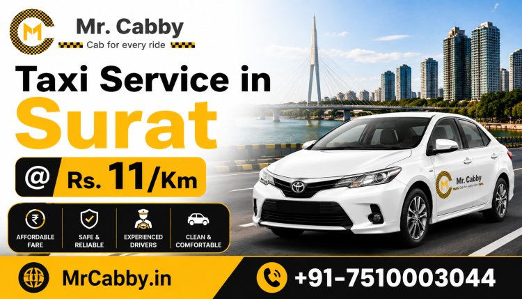 Taxi Service in Surat – Easy Online Cab Booking at Affordable Prices