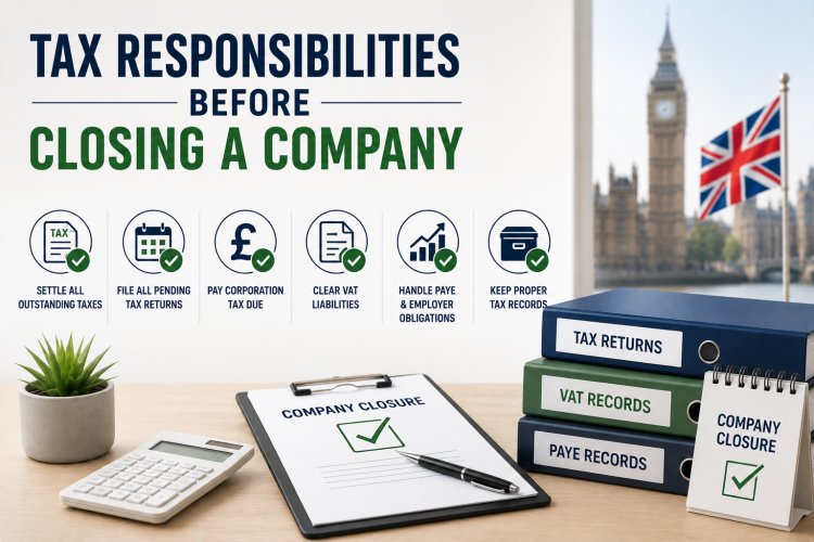 Tax Responsibilities Before Closing a Company!