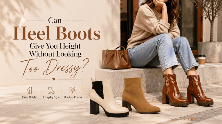 Can Heel Boots Give You Height Without Looking Too Dressy?