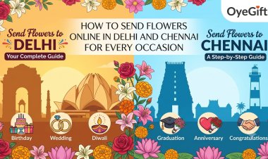 How to Send Flowers Online in Delhi and Chennai for Every Occasion