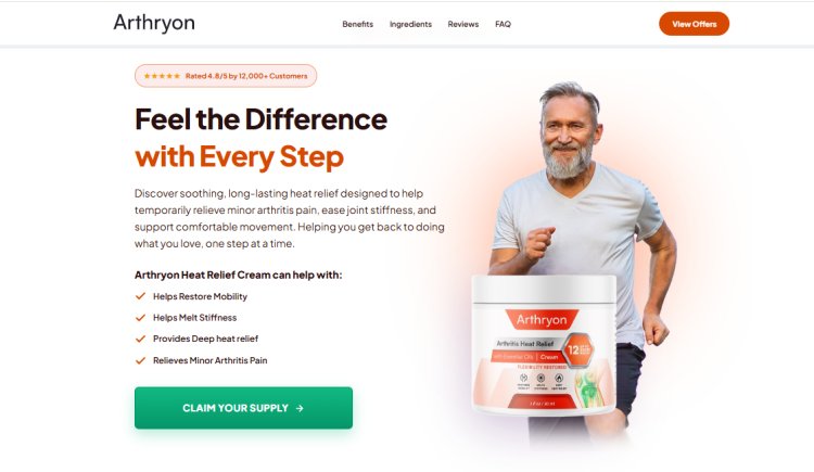 Arthryon Heat Relief Cream Reviews (Crucial Reports) – Is It Worth Trying for Joint Relief?