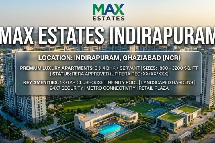 Max Estates Indirapuram | Premium Upcoming Residential Project